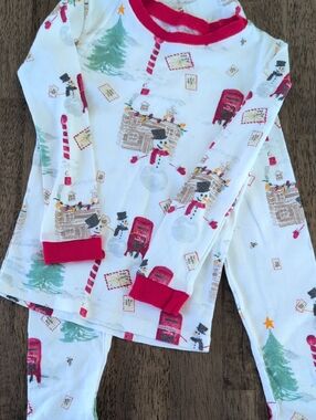Burt's Bees Snowman Christmas Pajamas